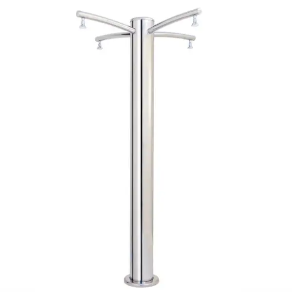 Docce inox con bracci semicurvi